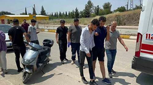 Adıyaman'da motosiklet kazası: 2 yaralı