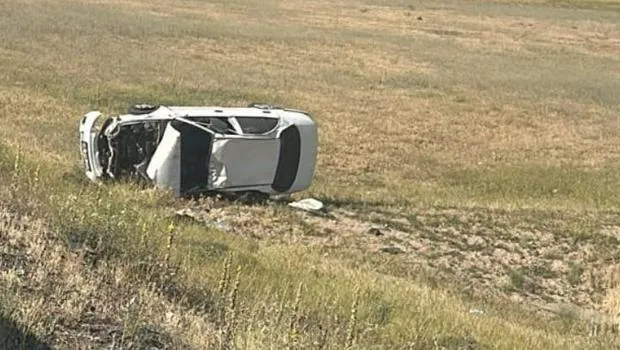 Aksaray'da düğün yolunda kaza: 2’si ağır 6 yaralı