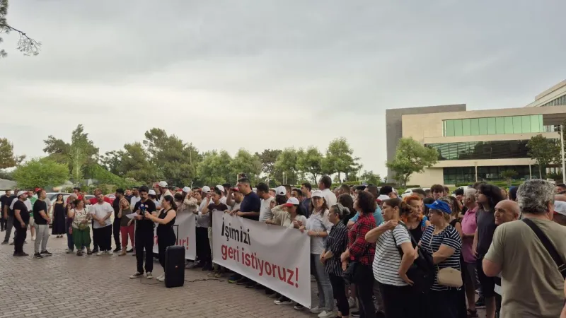 Antalya'da işçi eylemi: İşimize geri dönmek istiyoruz