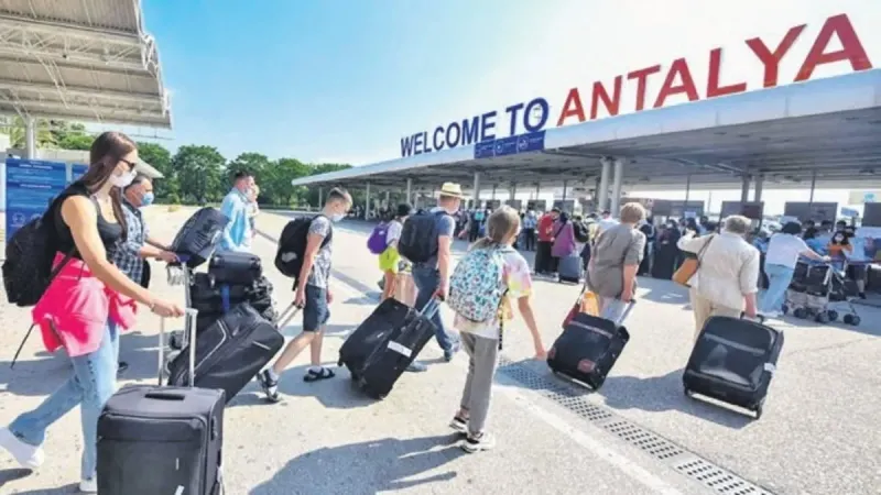 Antalya’ya gelen turist sayısı 16,2 milyona ulaştı