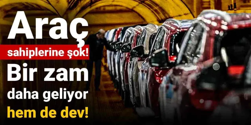 Motorine Dev Zam! Araç Sahipleri Şokta, Fiyatlar Uçuyor