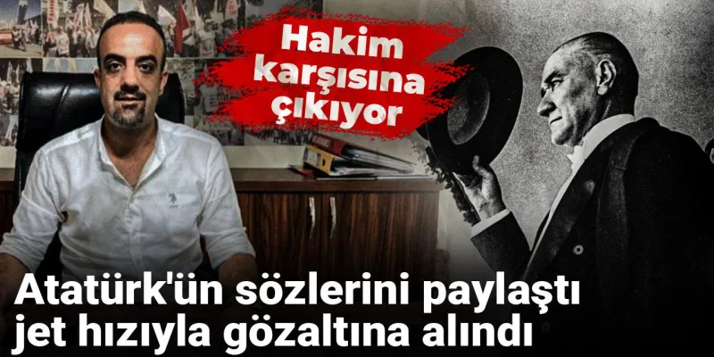 Atatürk'ü Anmak Suç mu? Gözaltı Şoku!