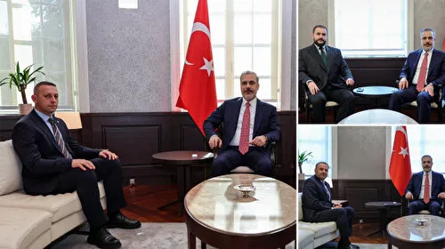 Dışişleri Bakanı Fidan Sırp bakanlarla Belgrad'da görüştü