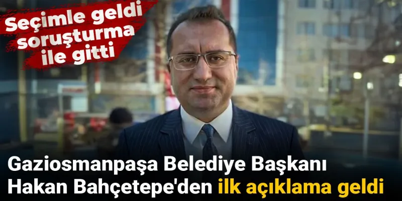 Gaziosmanpaşa'da irade gaspına Hakan Bahçetepe'den ilk tepki: Tarih sizi affetmeyecek