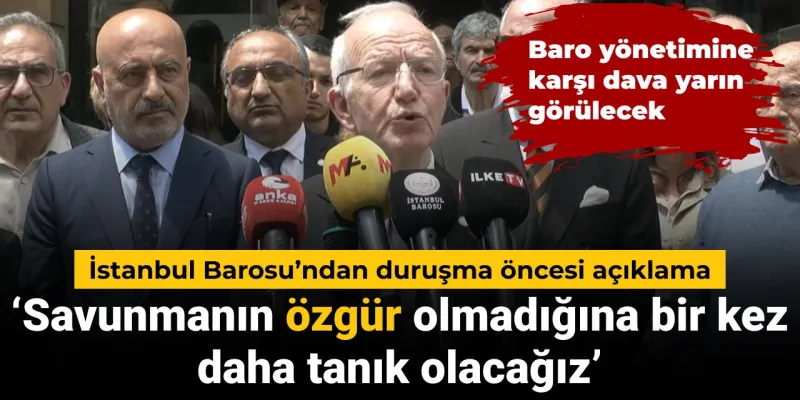 İstanbul Barosu Davası: Kaboğlu'ndan Şok Açıklamalar!