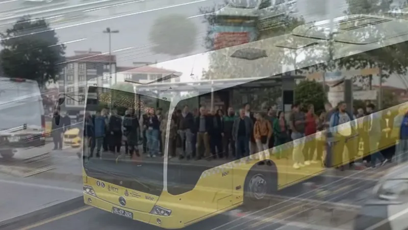 İstanbul'da Otobüs Çilesi: Halk Otobüsleri Grevi Trafiği Felç Etti!