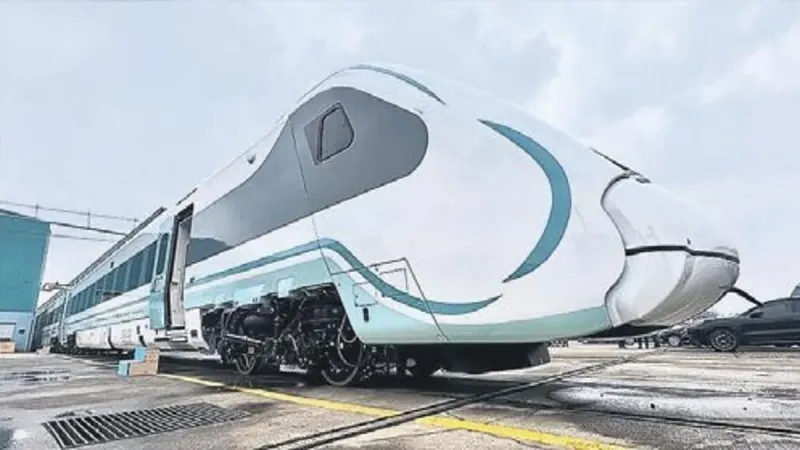 Milli Hızlı Tren güneş enerjisiyle üretiliyor