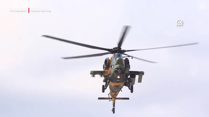 ATAK ve TB2 KKTC Semalarında! Görenler Şaşkına Döndü