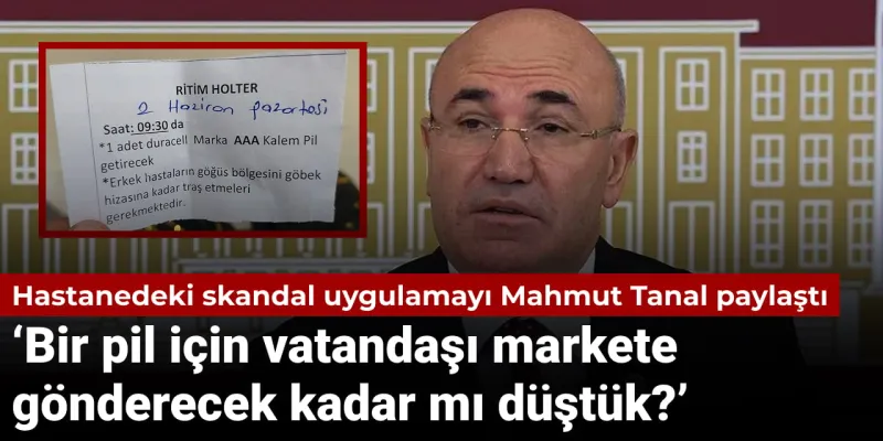 Hastane Pil Skandalı! Vatandaş Markete mi Gönderiliyor?