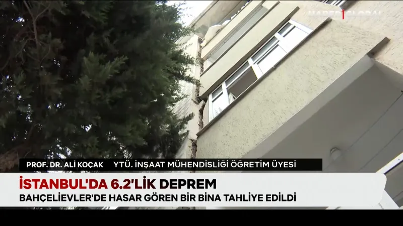 İstanbul’de deprem sonrası denetim yapıldı