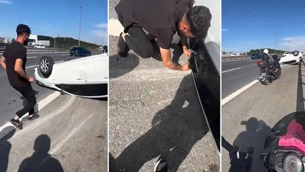 Sancaktepe'de Kazaya Koşan Vatandaşa Şok Hakaret! Ne Oldu?