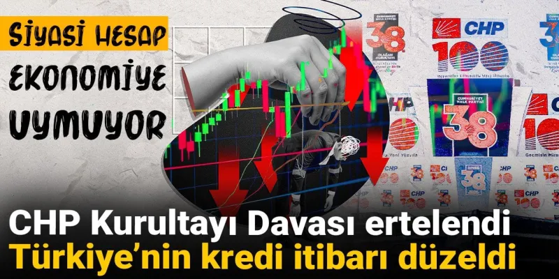 CHP Kurultayı Davası Ertelendi! Kredi Notu Rekor Kırdı!