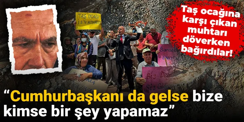 Hatay'da Muhtara Şok Saldırı! "Cumhurbaşkanı Gelse..."