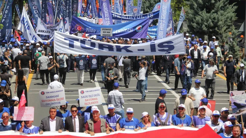 Türk-İş’ten hükümetin zam teklifine tepki; 81 ilde 5 haftalık eylem planı