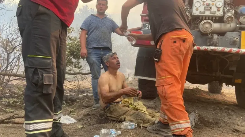 Yangından son anda kurtarılmıştı, son hali paylaşıldı!
